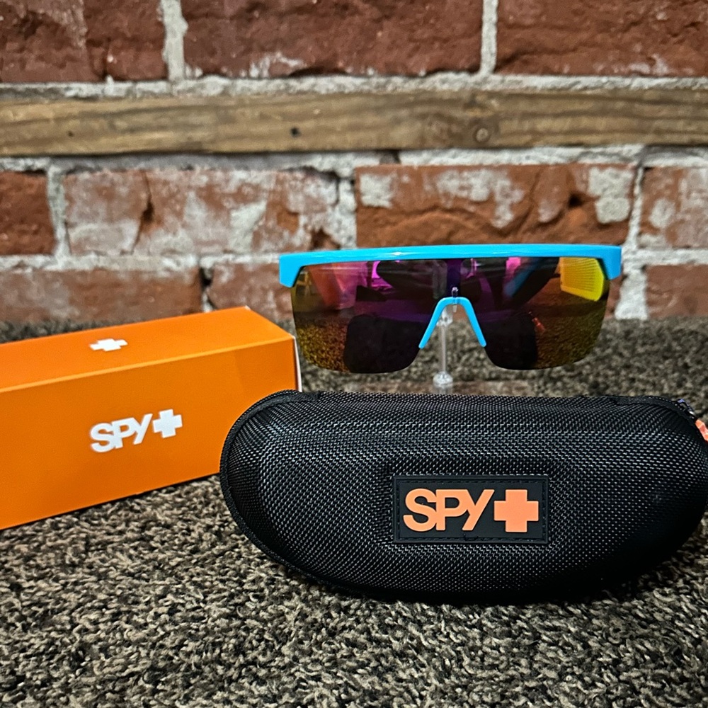 Spy Helm Teal Sunglassess